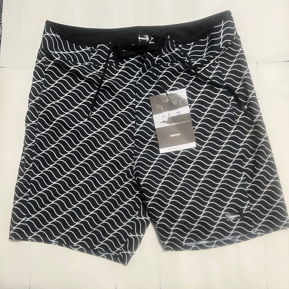 Mens Marven Board Short, Geo Wave, 30W